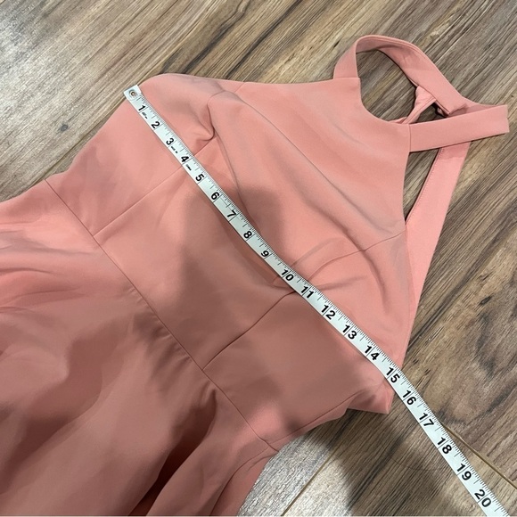 NWT Revolve x NBD Leo Blush Mini Halter Dress - Picture 10 of 11